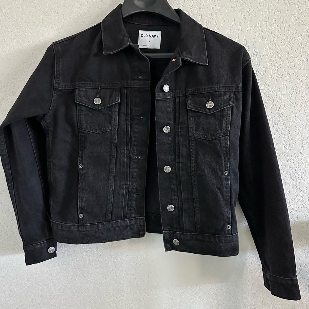 Black Jean Jacket